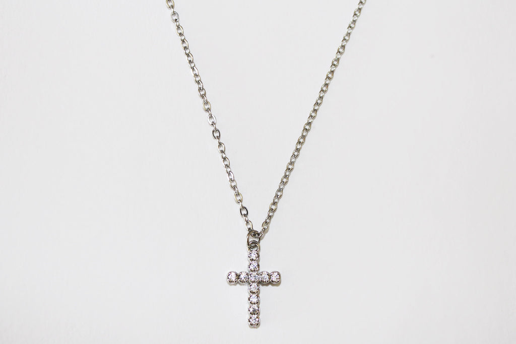 Collar Cruz Brillos